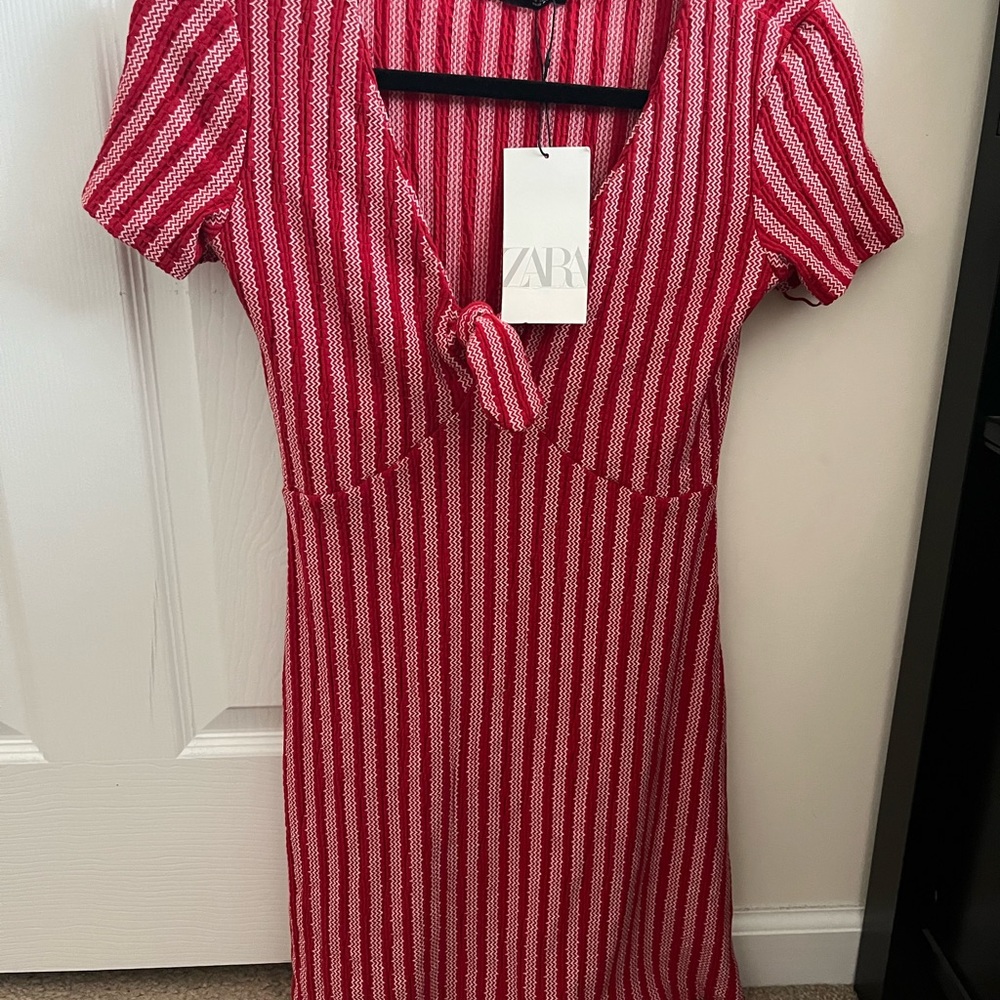 NWT red zara dress